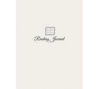 Reading Journal: Pre-made templates and plenty of free pages to personalize and be creative!