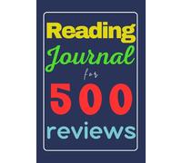 Reading Journal: Simple Book Log to Record 500 Books Read