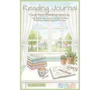 Reading Journal: Track Your Reading Journey, 50 Book Reviews Inside, Series Tracker and Reading Challenge