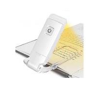 Reading Lamp ，LED Clip Reading Lamp USB Rechargeable LED Reading Lights with Reading Lamp for Reading in Bed Clip, Soft Light for the Eyes