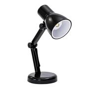 Reading Light - Night Light | Desk Lamp, 12x4.5cm LampTiny Table Night Led, Eye-Caring Warm Led Touch Lamp, Portable Battery Operated Desktop Decoration For Reading Study And Bedside, Black