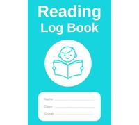 Reading Log Book For Children - 50 Pages, With Space For New Vocabulary - Kids Reading Tracker