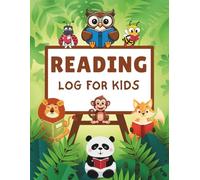 Reading Log Book for Kids: A Simple Kids Reading Record Chart Notebook for Ages 6-12 Years