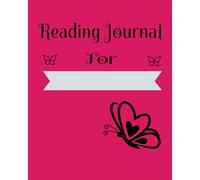 Reading Log: Reading journal for books