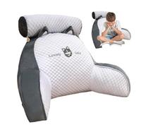 Reading Pillow, Bed Backrest Pillow with Arms, Sofa and Bedside Cushion, Sitting in Bed, Working on Laptop, for Relaxing Watching TV Playing Game, Back Support Rest Pillow 60×40cm/70×50cm