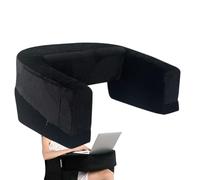 Reading Pillow For Lap - 2000g Lap Desk Pillow, Optimal Strain Reduction Pilloww For Bed, Compact Arm Support Piillow Reading | Arm Rest Pilloow With Side Pocket, Dorm, Study, Floor, Bedroom