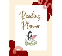 READING PLANNER 8.5' X 11' NOTEBOOK FOR READERS TO FILL OUT: Journal to keep track of all your books in this year teen adults