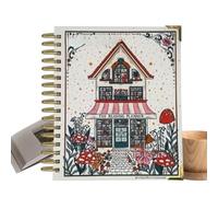 Reading Planner - Guided Book Tracking Journal, 198 Page Review Log, Motivational Layout, Study Notes Organizer for Students Family Office Classroom Library Use, Notebook, Compact A5 Size