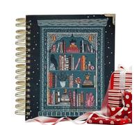 Reading Planner - Guided Book Tracking Journal, 198 Page Review Log, Motivational Layout, Study Notes Organizer for Students Family Office Classroom Library Use, Notebook, Compact A5 Size