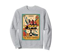 Reading Spicy Book Carte de Tarot Romance au Hockey Sweatshirt