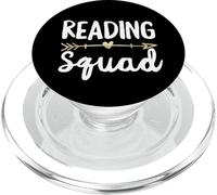 Reading Squad Doodle Professeur Cadeau Arrow Team Reader PopSockets PopGrip pour MagSafe