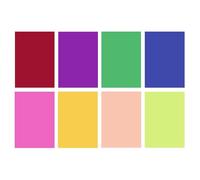 Reading Strips, Colored Reading Strips, Visual Clarity Eye Comfort Lightweight Design Easy Use Study Support Large Size Portable, Aid Tool for Learning Book, 11.69x8.27inches