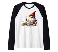 Reading Teacher Gnome With Cup Of Tea And Book For Librarian Manche Raglan