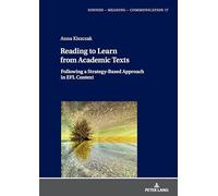 Lire pour apprendre de textes académiques – Approche par stratégies en contexte EFL