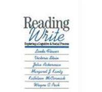 Reading-To-Write, Social and Cognitive Studies in Writing and Literacy Linda Flower (Auteur)