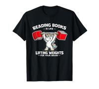Reading Unicorn Book Lover Lifting Poids pour Votre Cerveau T-Shirt