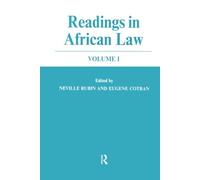 Readings in African Law