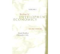 Readings in Development Economics Volume 1 Micro Theory (00) by Bardhan, Pranab - Udry, Christopher [Paperback (2000)]