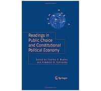 Readings In Public Choice And Constitutional Political Economy