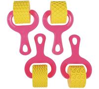 READY 2 LEARN Explorateurs de peinture et de pâte | 4 motifs | Lot 3 | Imagine Colors | Accessoires de pâte à modeler | Tampons de peinture et outils d'argile pour enfants