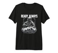 Ready Always Soldat Tactique Militaire T-Shirt Haut de Gamme