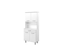 READY Buffet de cuisine Blanc mat - L 80 cm