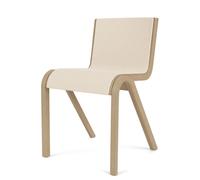 Audo Copenhagen Chaise rembourrée sur le dossier et l'assise Ready Natural oak-Audo Bouclé 02