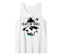 Ready for Travel My Therapy Summer Vacation Mode Cruise Trip Débardeur
