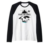 Ready for Travel My Therapy Summer Vacation Mode Cruise Trip Manche Raglan