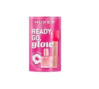 Nuxe Glow On The Go Soin Lèvres Very Rose + Huile Or Florale 10ml + Chouchou