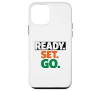 Ready Go Marathon Go Time Get Moving Sprinter, Course de 10 km et 5 km Coque pour iPhone 12 Mini