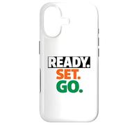 Ready Go Marathon Go Time Get Moving Sprinter, Course de 10 km et 5 km Coque pour iPhone 17
