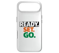 Ready Go Marathon Go Time Get Moving Sprinter, Course de 10 km et 5 km Coque pour iPhone Air