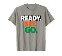 Ready Go Marathon Go Time Get Moving Sprinter, Course de 10 km et 5 km T-Shirt