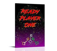 Ready Player One Out Classic Movie - Poster décoratif sur toile - Art mural pour salon, chambre à coucher, art mural - Impression d'image moderne - Décoration de salle familiale - 40 x 60 cm