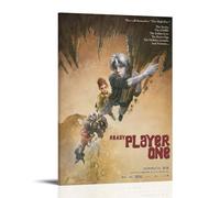 Ready Player One Out Classic Movie Poster Peinture décorative sur toile Art mural pour salon, chambre à coucher, art mural, impression d'image moderne, décoration de salle familiale, 50 x 75 cm
