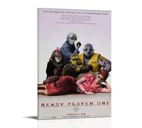 Ready Player One Out Movie Fan Art Poster Peinture décorative sur toile Art mural pour salon, chambre à coucher, art mural, impression d'image moderne, décoration de salle familiale, 40 x 60 cm