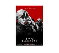 Ready Player One Out Movie Fan Art Poster Peinture décorative sur toile Art mural pour salon, chambre à coucher, art mural, impression d'image moderne, décoration de salle familiale, 40 x 60 cm