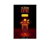 Ready Player One Out Movie - Poster décoratif sur toile - Art mural pour salon, chambre à coucher, art mural - Impression d'image moderne - Décoration de salle familiale - 40 x 60 cm