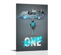 Ready Player One Out Movie Poster Peinture décorative sur toile Art mural pour salon, chambre à coucher, art mural, impression d'image moderne, décoration de salle familiale, 50 x 75 cm