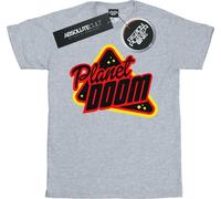 Ready Player One - T-shirt garçon "Planet Doom" BI33011 (140-146) (Gris)