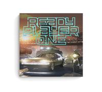 Ready Player Onesout Movie Fan Art Poster Peinture décorative sur toile Art mural pour salon, chambre à coucher, art mural, impression d'image moderne, décoration de salle familiale, 50 x 50 cm