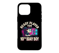 Ready Player Ten, 10e Anniversaire de garçon, héros de Jeu pour Enfants Coque pour iPhone 16 Pro Max