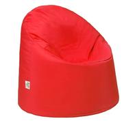 Ready Steady Bed Chaise Bean Bag | Siège BeanBag Confortable pour l'intérieur et l'extérieur | Meuble pour Enfants résistant à l'eau | Conception Ergonomique Durable et Confortable (Rouge)