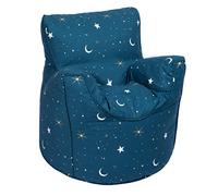 Ready Steady Bed Fauteuil Enfant | Siège Doux et sûr pour Les Enfants | Fauteuil Bebe pour Salle de Jeux | Tout-Petit Fauteuil-Sac à fèves Ergonomique (Clair de Lune)