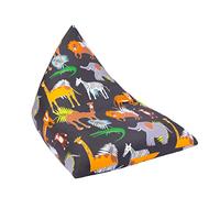 Ready Steady Bed - Pouf en forme de pyramide pour enfants | mobilier confortable | Chaise longue douce et sûre pour les enfants (Afrique)