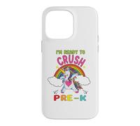 Ready to Crush Pre-K Dabbing Unicorn Back to School Coque pour iPhone 14 Pro Max