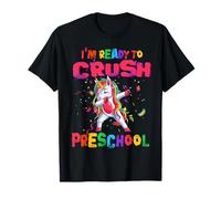Ready to Crush Preschool Dabbing Unicorn Back to School T-Shirt