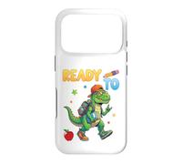 Ready to Learn Dinosaure Étudiant Retour à l'école Enfants Garçon Fille Coque pour iPhone 17 Pro