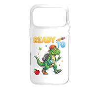 Ready to Learn Dinosaure Étudiant Retour à l'école Enfants Garçon Fille Coque pour iPhone 17 Pro Max